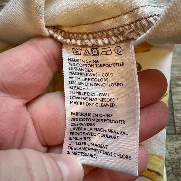 Urban Outfitters Cooperative Banana Denim Mini Skirt Small Y2K Indie - Picture 4 of 5